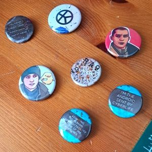 Detroit Become Human pins